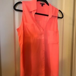 Express sleeveless portofino top